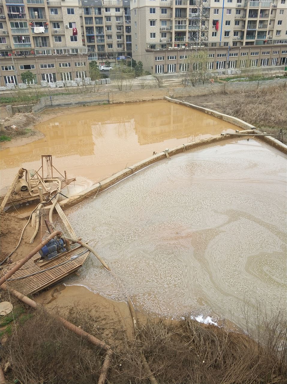 徐州沉淀池淤泥清理-厂区废水池淤泥清淤